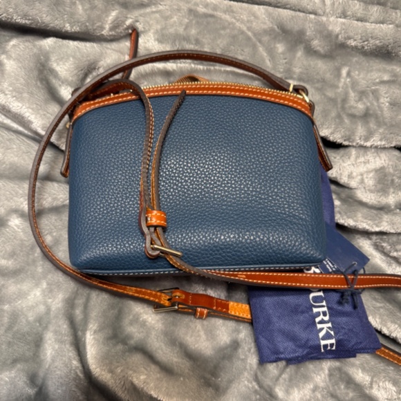 Dooney & Bourke Pebbled Leather Domed Crossbody Purse - Picture 2 of 5